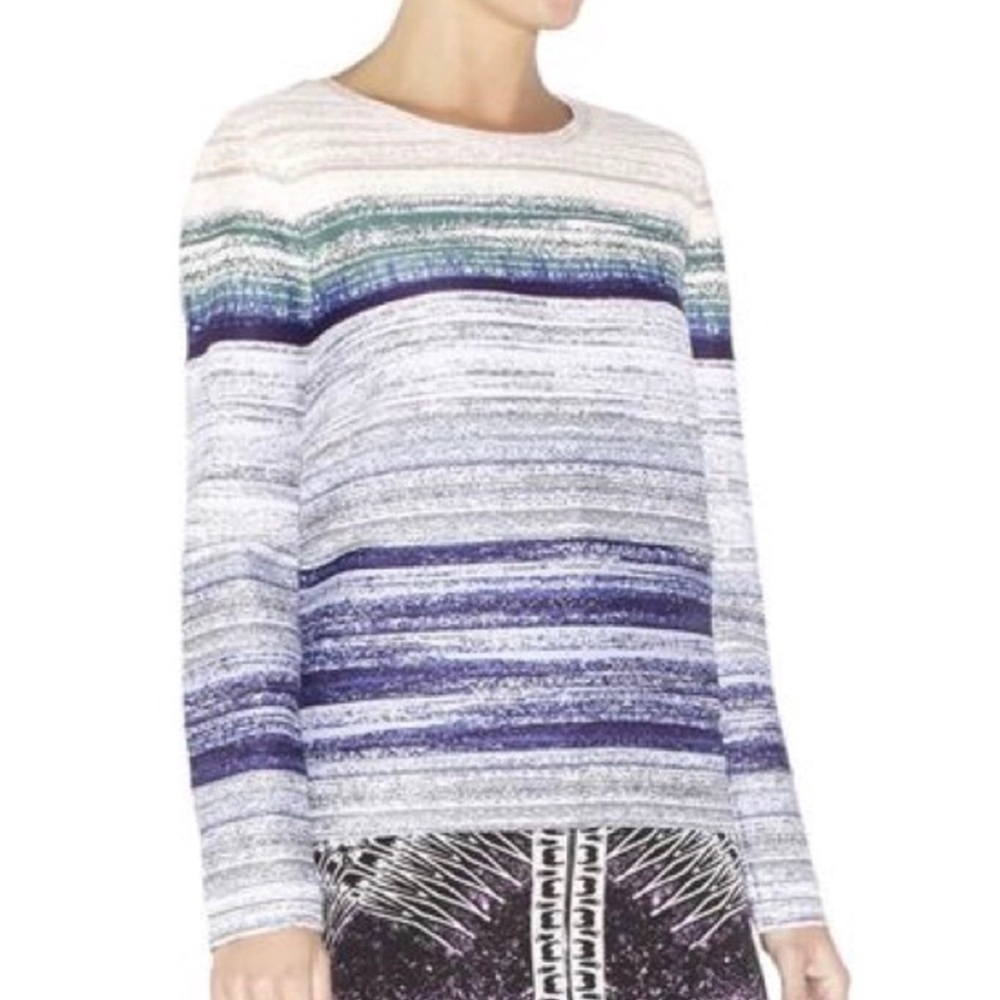 Herve Leger “Ane” watercolor heavy top